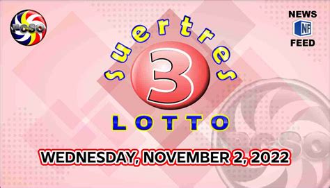 nov 2 2022 swertres result|SWERTRES RESULT, Wednesday, November 2, 2022 – Official PCSO Lo.